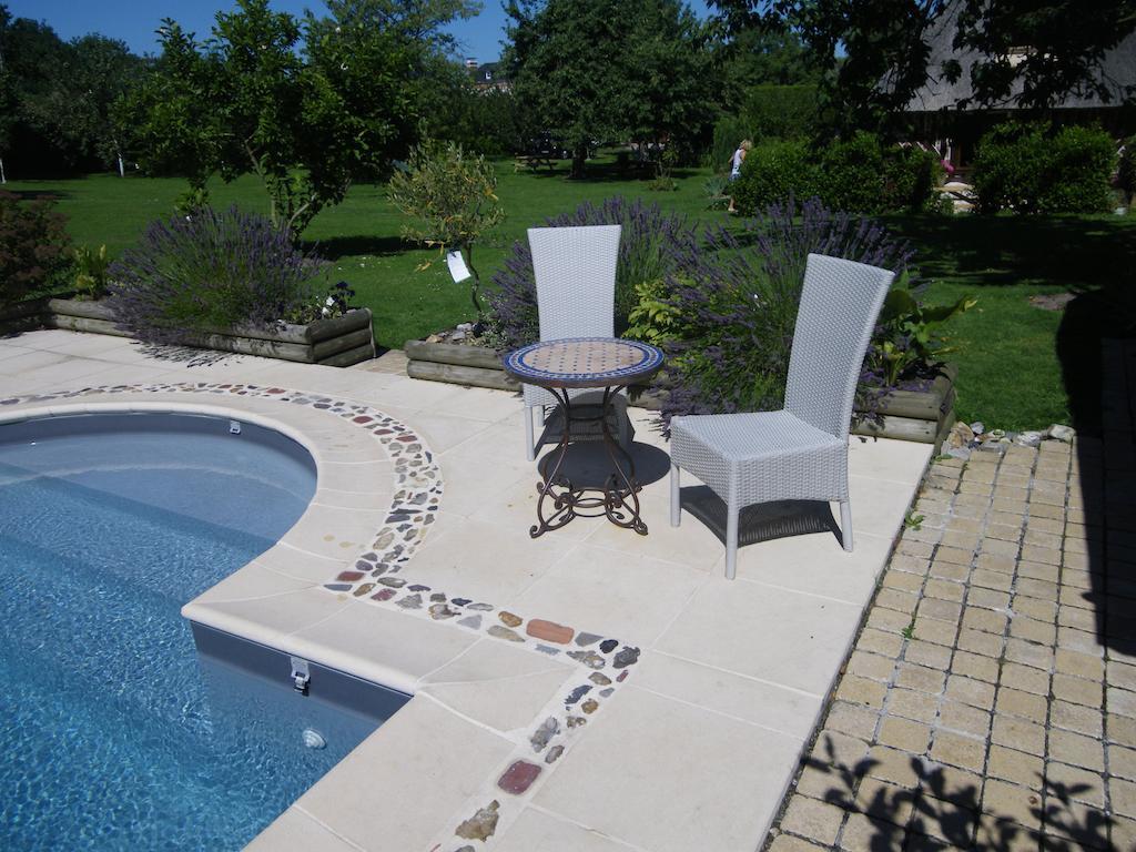 La Griotte & Spa&Piscine Pennedepie Bagian luar foto