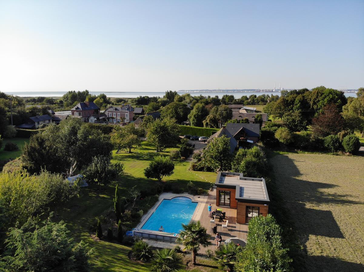 La Griotte & Spa&Piscine Pennedepie Bagian luar foto
